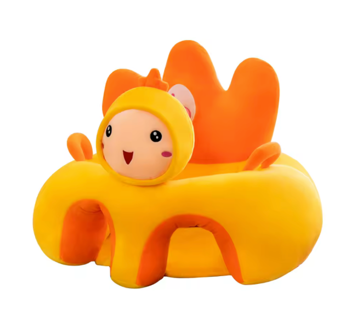 Fauteuil Bébé en Peluche – Confort Douillet pour Premiers Assis