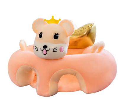 Fauteuil Bébé en Peluche – Confort Douillet pour Premiers Assis