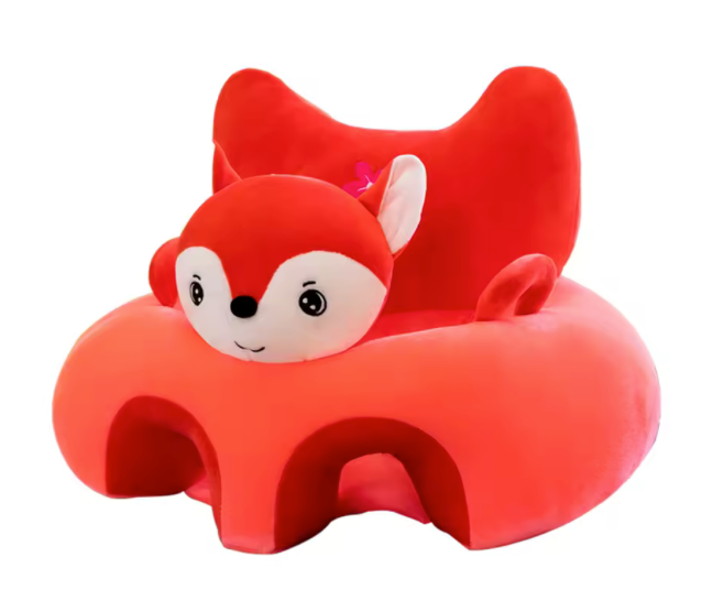 Fauteuil Bébé en Peluche – Confort Douillet pour Premiers Assis