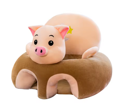 Fauteuil Bébé en Peluche – Confort Douillet pour Premiers Assis