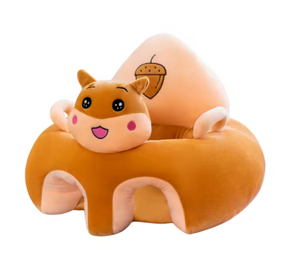 Fauteuil Bébé en Peluche – Confort Douillet pour Premiers Assis