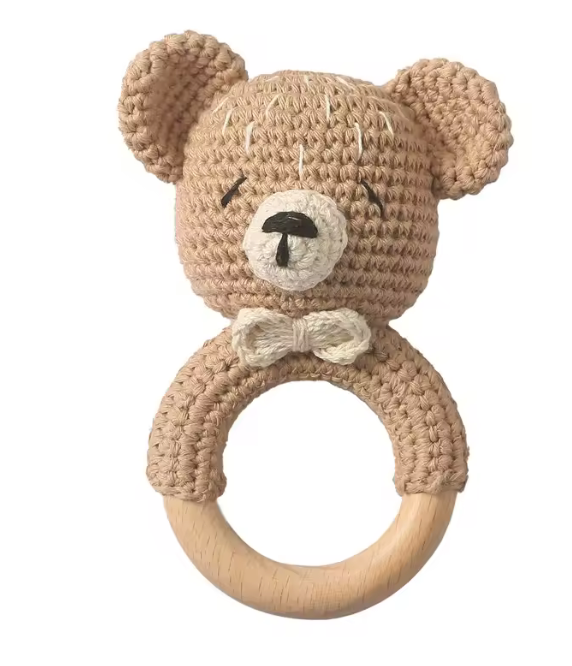 Hochet Musical en Crochet – L’Éveil Tout en Douceur