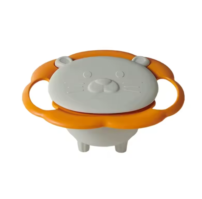 Bol Gyroscopique Anti-Renversement – Snack Sans Stress pour Bébé